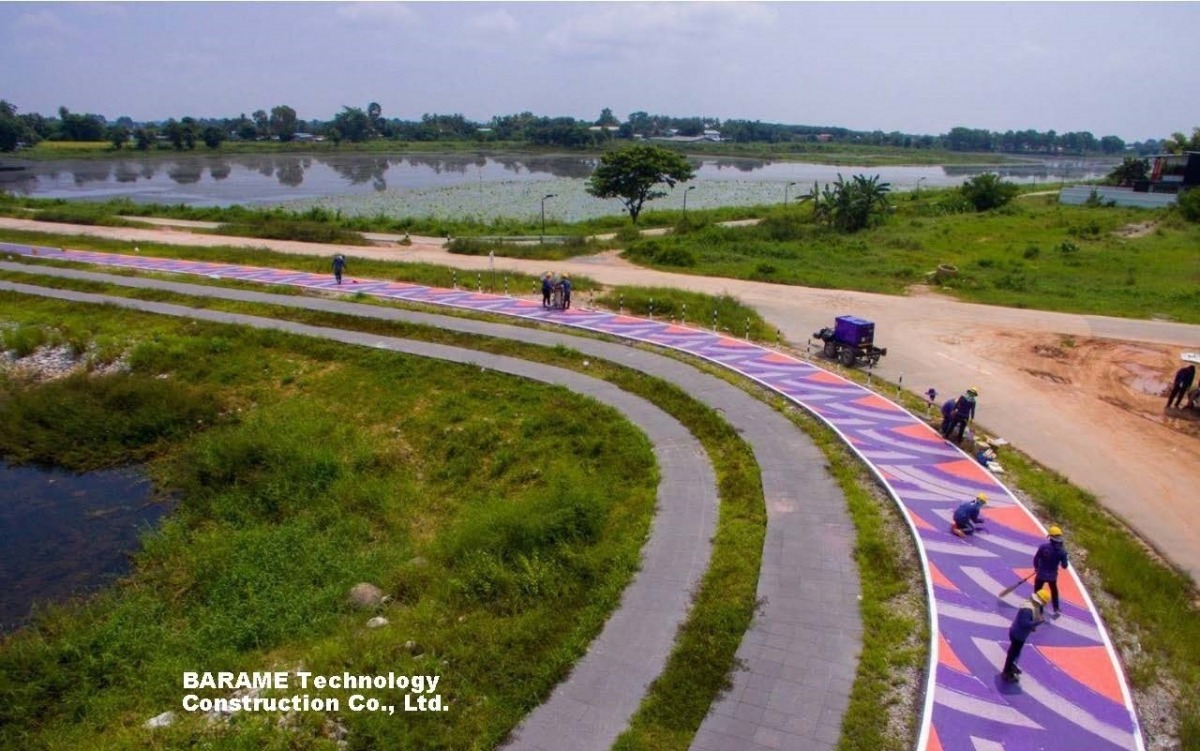 พื้นโพลีไวนิลคละสีชนิดเคลือบแข็ง พื้นโพลีไวนิลคละสีชนิดเคลือบแข็ง